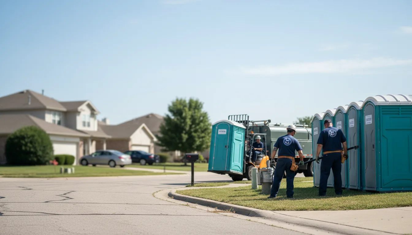 Porta Potty Rental in Garden City, MI near me